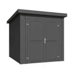 Outdoor Life Blokhut Sara Carbon Grey 200 x 250 cm - Afbeelding 2